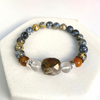 Angel Druzy on Jasper Bracelet