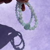 Aquamarine Gemstone Bracelet Stack