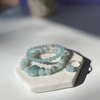 Aquamarine Gemstone Bracelet Stack