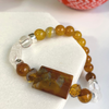Cider Jasper Quartz & Agate Gemstone Bracelet