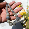 Labradorite Silk Knotted Necklace