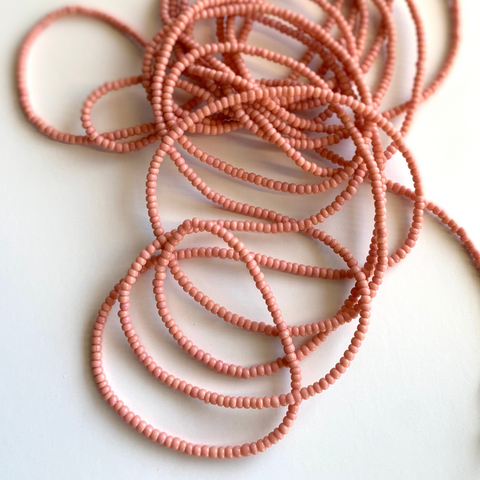 Blush Waist Bead Strand