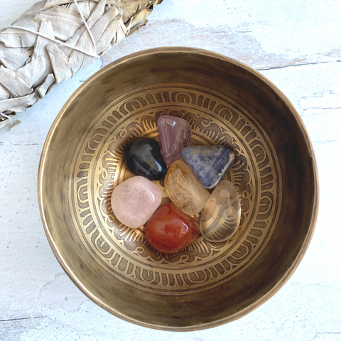 Chakra 7 Tumbled Stone Set