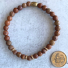 Cinnamon Jasper Gemstone Bracelet