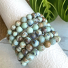 Dragon Skin Agate Gemstone Bracelet 8mm