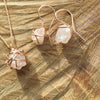 Rose Gold & Rose Quartz Necklace