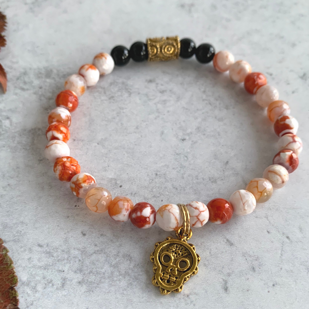 Burnt orange deals bracelet