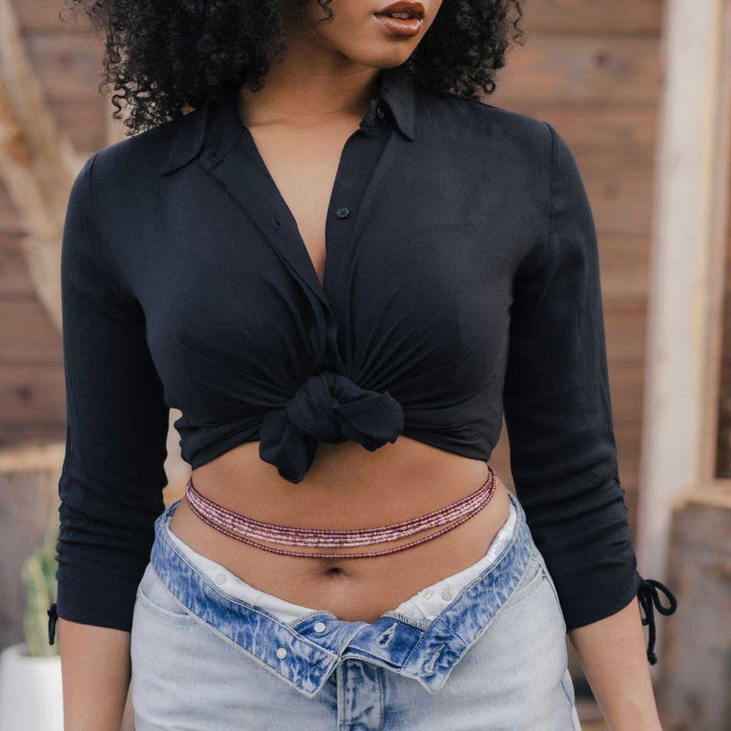 Waist deals bead clasp