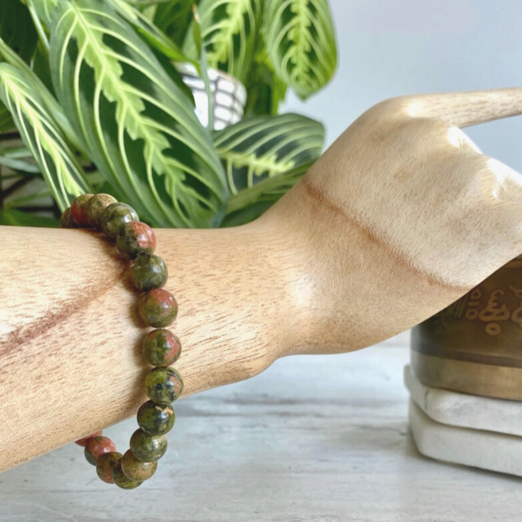 Zen Unakite Bracelet To Embrace The Present Moment - The Zen Crystals | The  Zen Crystals